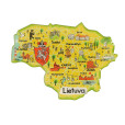 Magnetas Lietuvos žemėlapio formos